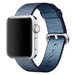 Curea iUni compatibila cu Apple Watch 1/2/3/4/5/6/7, 40mm, Nylon, Woven Strap, Midnight Blue